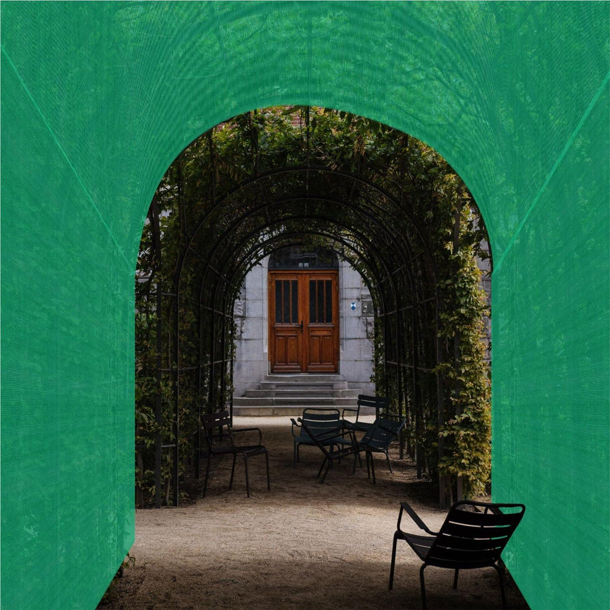 Singhal HDPE Multipurpose Shade Net: 90% UV Protection, 10x65 Ft, Ideal for Greenhouse, Garden, Fence, Car Parking, Balcony, Lawn, and Nursery Use - Singhal Mart