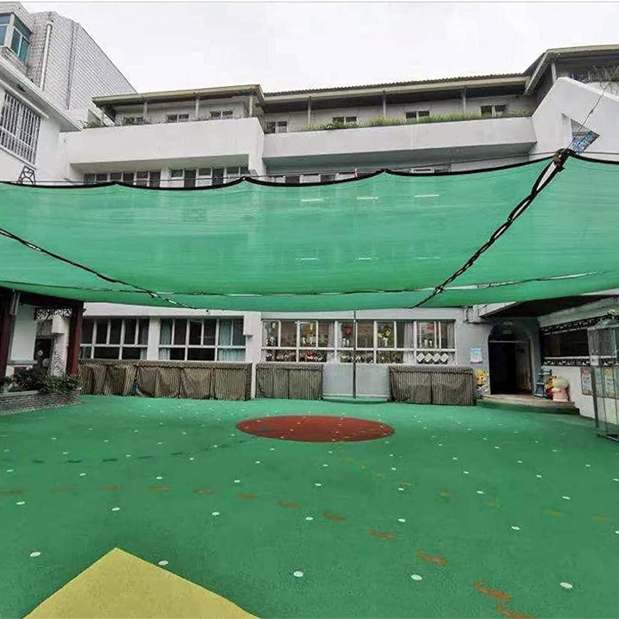 Singhal HDPE Shade Net 90% UV Protection, 10x60 Ft – Ideal for Gardens, Greenhouses, Lawns, Car Parking, Balconies, and Nursery Shading - Singhal Mart