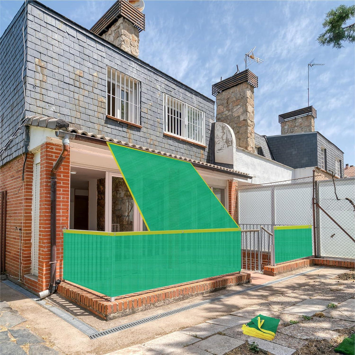 Singhal Multipurpose 50% UV Protection Shade Net - 10x165 Ft Green Net for Gardens, Greenhouses, Car Parking, Nurseries & More - Singhal Mart