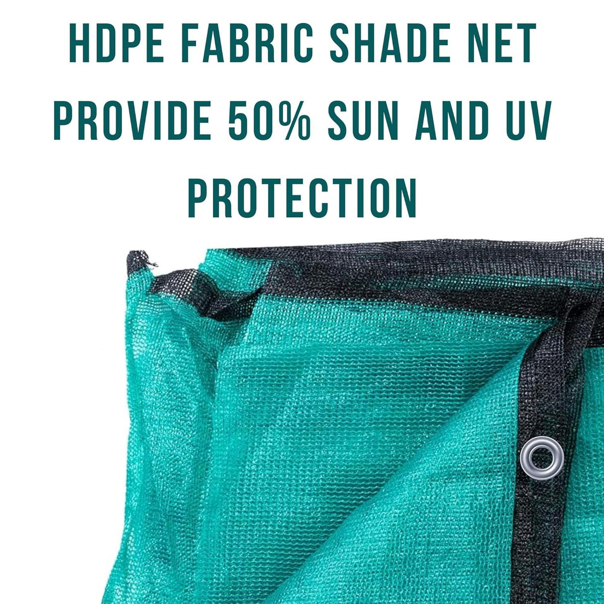 Singhal Multipurpose Shade Net: 50% UV Protection, 10x70 Ft HDPE Net for Gardens, Greenhouses, Lawns, Car Parking, and Balconies - Singhal Mart