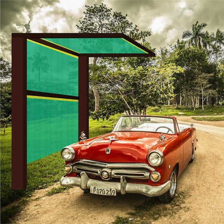 Singhal Multipurpose Shade Net offers 90% UV protection, perfect for gardens, greenhouses, parking, and balconies—10x80 ft HDPE for versatile use - Singhal Mart