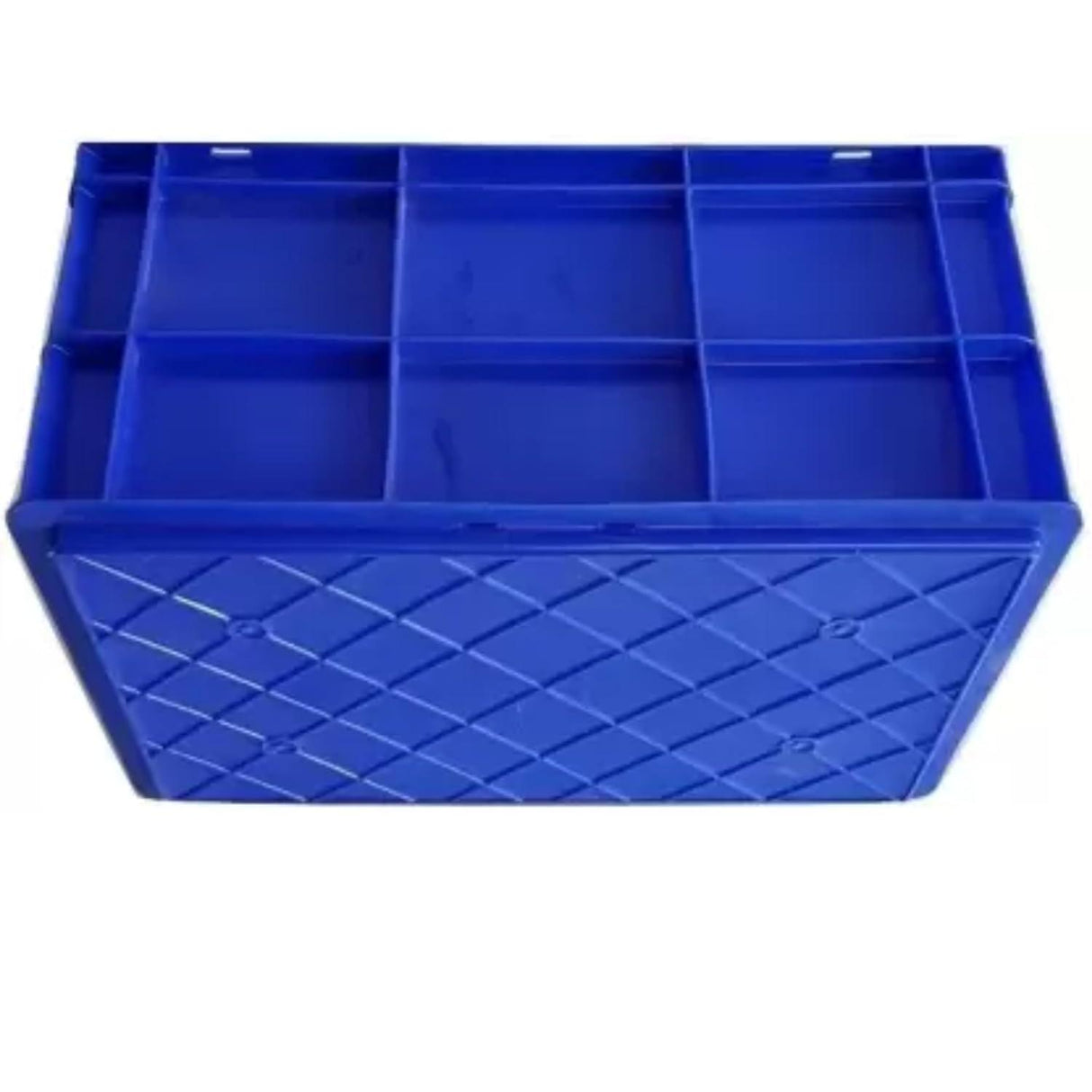 Storage Crates Big Blue Shelf Basket, Storage Bin for Vegetable, Fruit, Milk | 500 x 325 x 250 MM - Singhal Mart