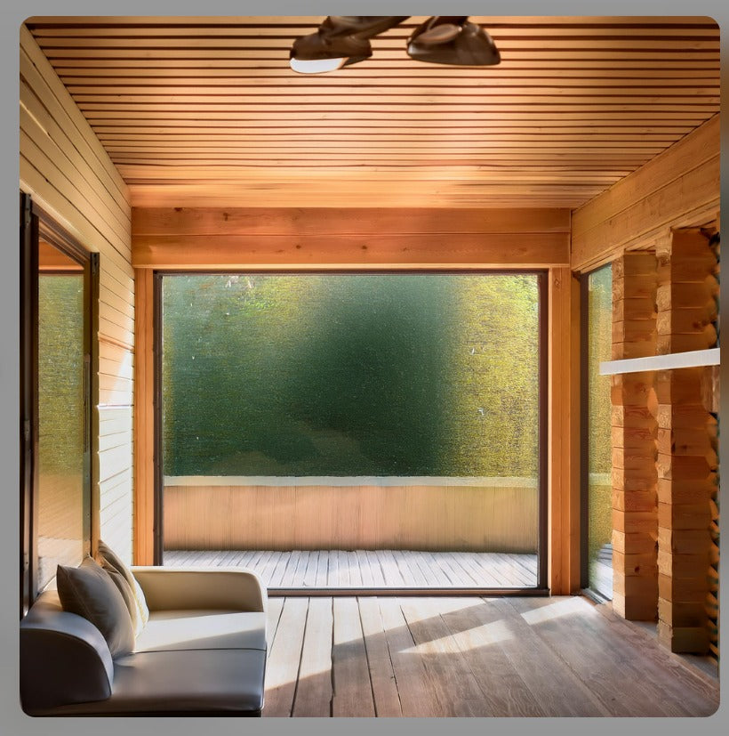 SINGHAL Soffit Panel, Wall Panel/PVC Louver Panel for Wall with Size - 12 Inch (1 Feet) x 10 Ft OR 13 Ft - 1.5 mm/Durable, Lightweight, Stylish Panels for Office/Hotel/Ideal for Walls & Ceilings Pack of 12 Panels - Natural Wood, Grey Wood, Light Walnut