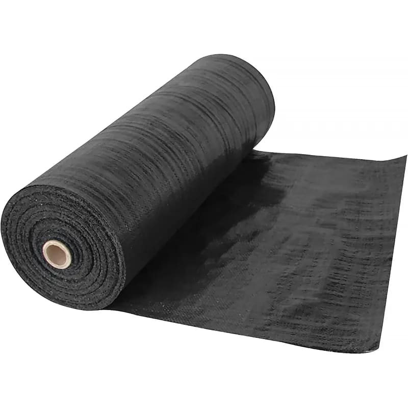 Singhal Premium Black Garden Weed Control Barrier Sheet 0.80 Meter Width (2.62 feet) Heavy-Duty Landscape Fabric, Eco-Friendly, Durable Weed Block Mat for Gardening