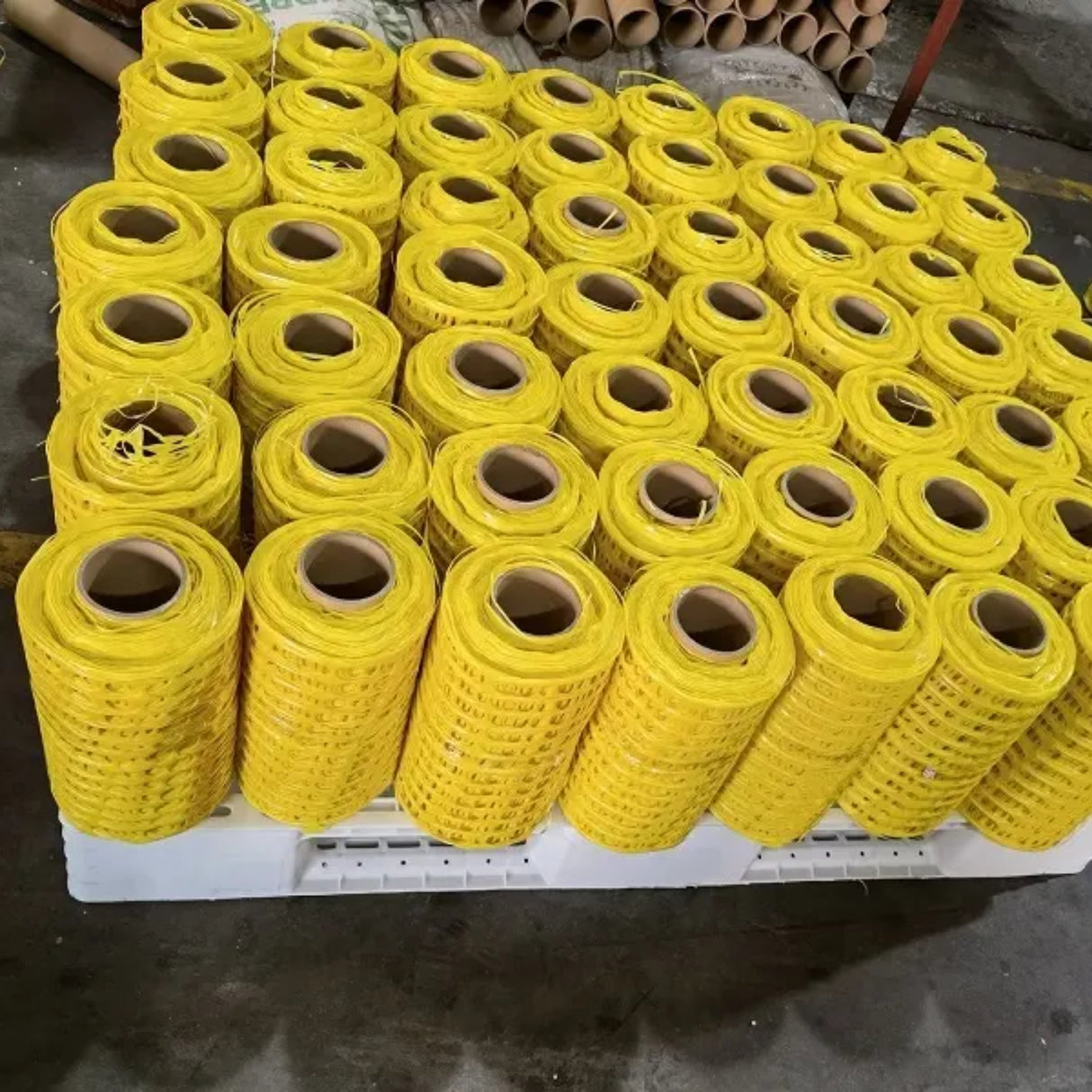 Singhal Underground Warning Mesh Roll - Utility Marker Mesh for Cable, Gas & Pipeline Safety – High Visibility, Durable Plastic