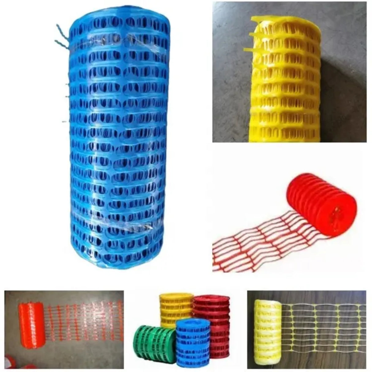 Singhal Underground Warning Mesh Roll - Utility Marker Mesh for Cable, Gas & Pipeline Safety – High Visibility, Durable Plastic