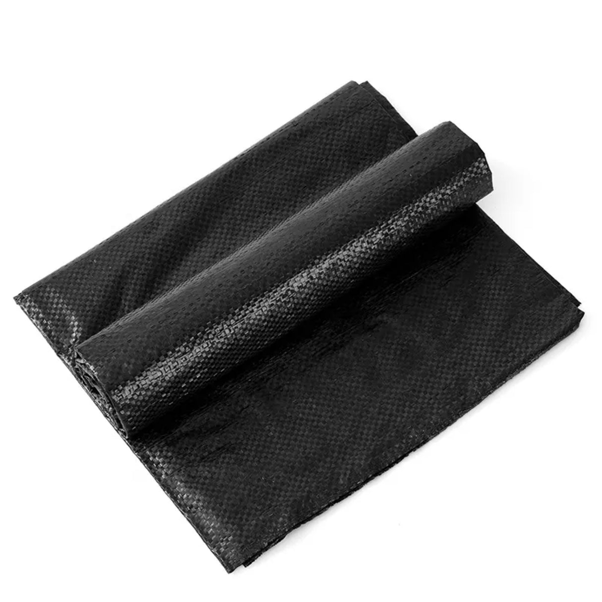 Singhal Premium Black Garden Weed Control Barrier Sheet 0.80 Meter Width (2.62 feet) Heavy-Duty Landscape Fabric, Eco-Friendly, Durable Weed Block Mat for Gardening
