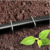 100 Pieces, 6-Inch Heavy-Duty 11 Gauge Steel Ground Garden Staples, Lawn Landscape Staples, Weed Fabric Staple, Sod Anchor Securing Pegs - Singhal Mart