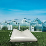Singhal Greenhouse Poly House Sheet, 200 GSM Transparent Plastic, UV Treated, Dust-Proof, Waterproof, Heavy Duty for Greenhouse Protection