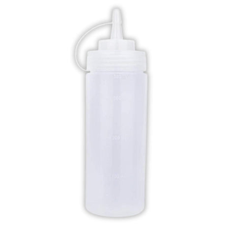 200 ML Ketchup Dispenser Bottle with Cap – Plastic Squeeze Bottle for Mustard and Sauces, White Color, Perfect for Home Dining or Cafes – Pack of 1 - Singhal Mart