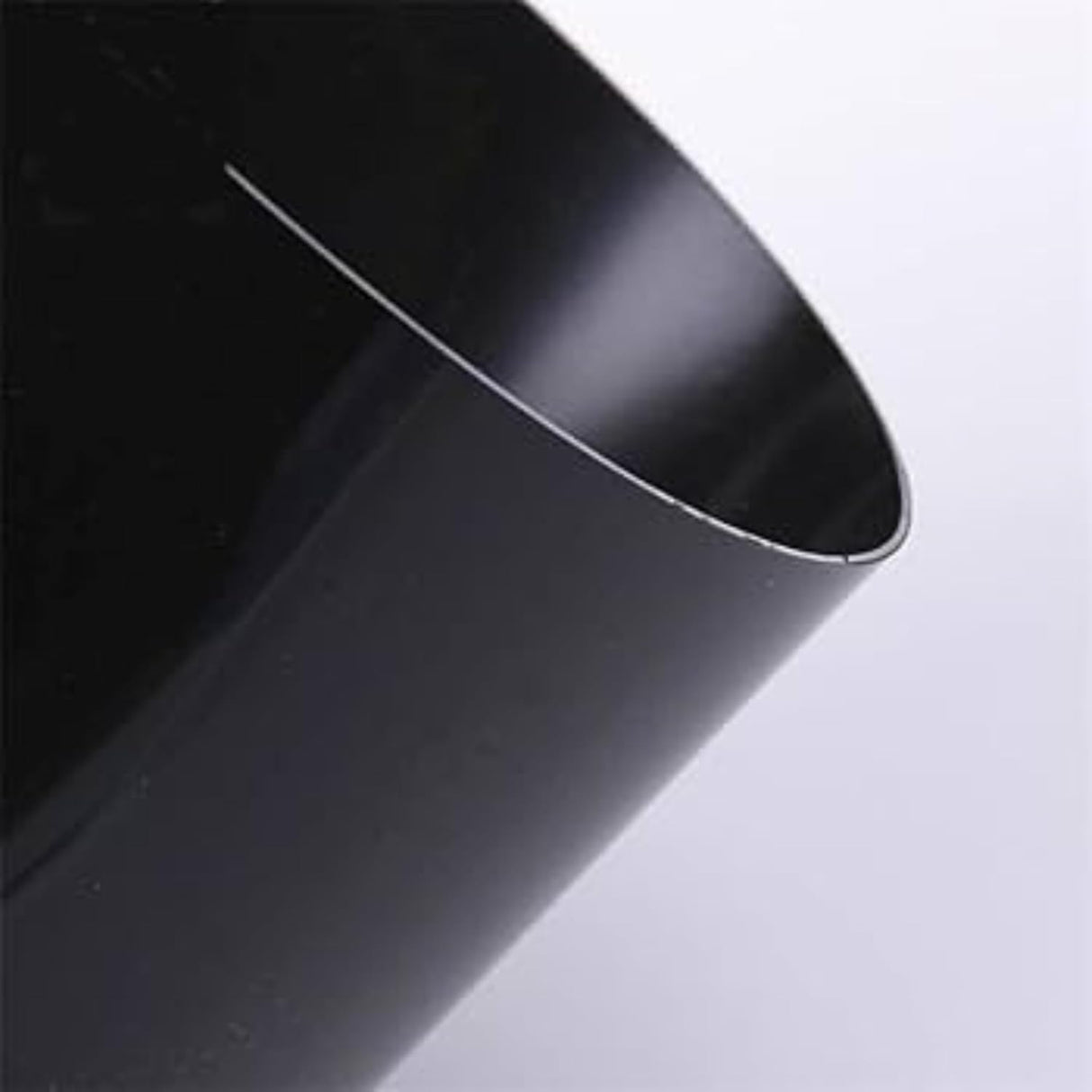 Singhal Black Premium Polypropylene PP Sheet 380x380 MM, 1mm Thickness, Durable, Lightweight & Weatherproof for Industrial & DIY Use, Pack of 2