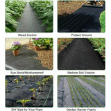 Garden Weed Control Barrier Sheet Mat Landscape
