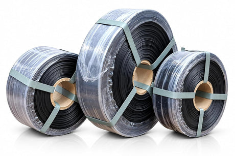 Singhal LDPE Black Lapeta Pipe | Flexible Low Density Polyethylene Irrigation Pipe for Agriculture, Farming, Water Supply & General Use
