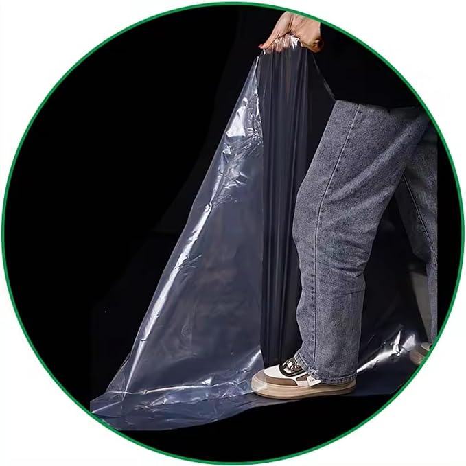 Singhal Greenhouse Poly House Sheet, 200 GSM Transparent Plastic, UV Treated, Dust-Proof, Waterproof, Heavy Duty for Greenhouse Protection