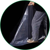Singhal Greenhouse Poly House Sheet, 200 GSM Transparent Plastic, UV Treated, Dust-Proof, Waterproof, Heavy Duty for Greenhouse Protection