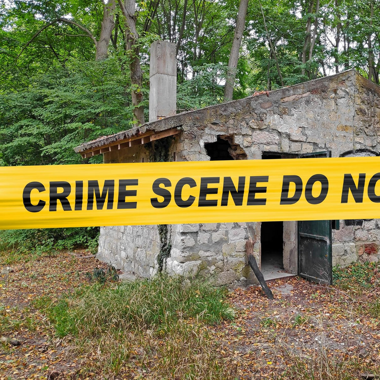 Crime Scene Do Not Cross Barricade Tape Roll - 80 Meter