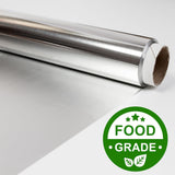 Aluminum Foil, 36 Meters, 11 Microns – Silver Foil for Kitchen, Food Packing, Wrapping, Storing, and Serving (18 Meters per Pack of 2) - Singhal Mart