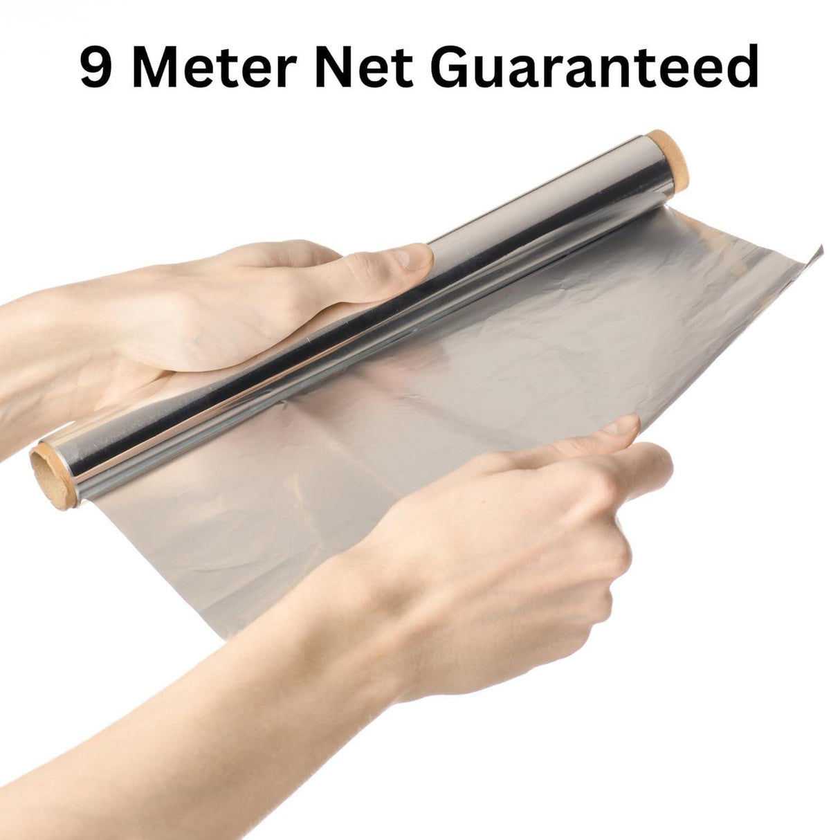 Aluminum Foil, 54 Meters, 11 Microns – Silver Foil for Kitchen, Food Packing, Wrapping, Storing, and Serving (9 Meters per Pack of 6) - Singhal Mart