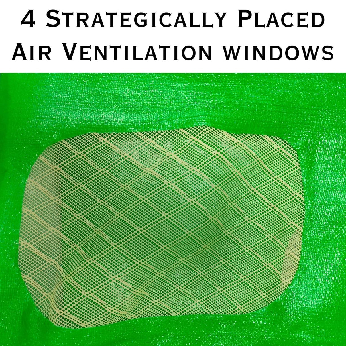 Discover the Singhal HDPE UV Stabilized Vermi Compost Bed, 350 GSM, 8x4x2 ft, made from 100% virgin material in green and white, perfect for composting - Singhal Mart