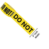Do Not Enter Barricade Tape: Ensuring Safety with Visibility - Singhal Mart