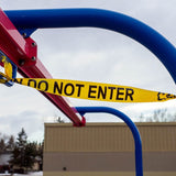 Do Not Enter Barricade Tape: Ensuring Safety with Visibility - Singhal Mart