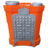 Double Motor Agriculture Sprayer Pump | 20L Tank, Battery Operated Backpack Sprayer with 12V 12Ah Battery for Automatic Use - Singhal Mart