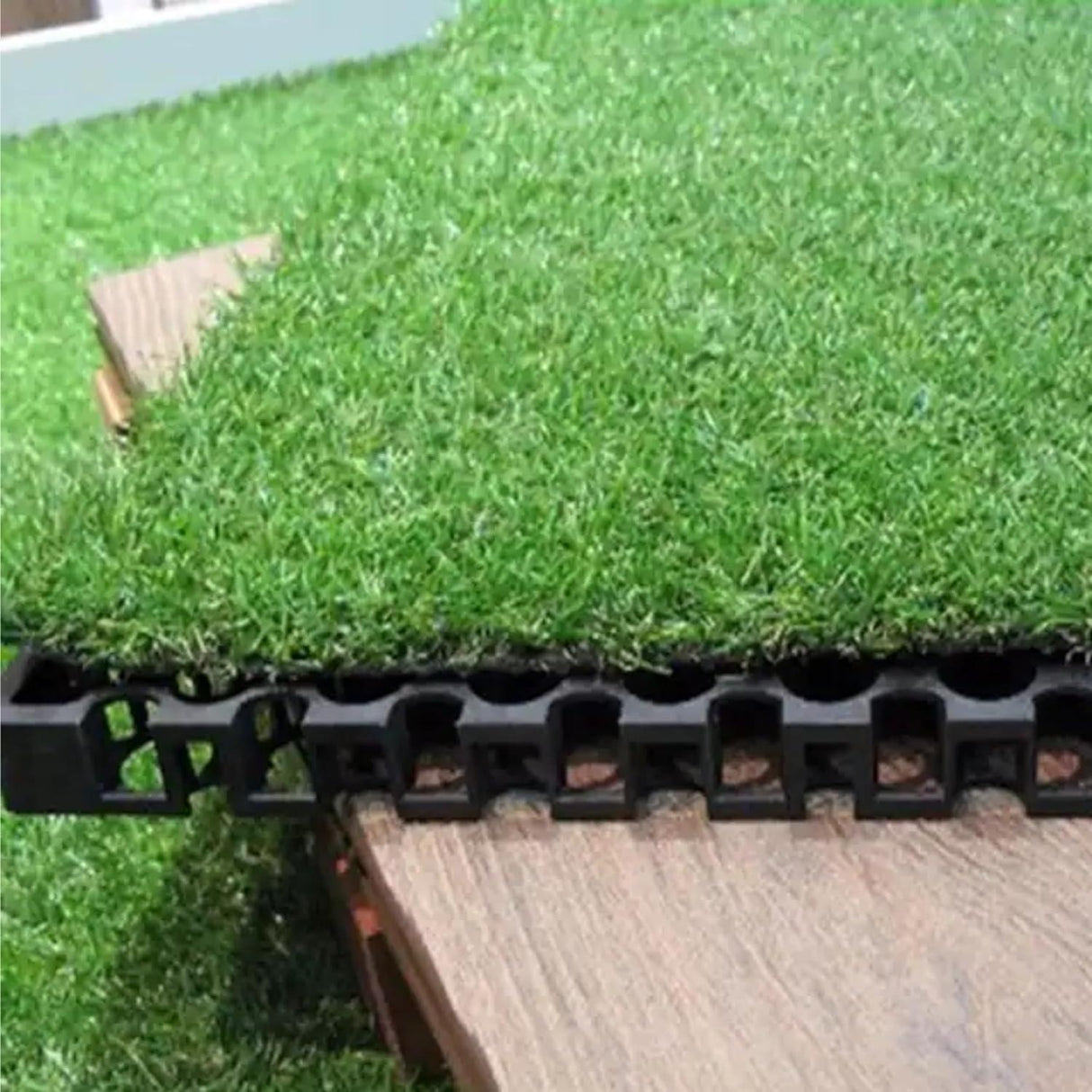 Garden Drain Cell and 20mm Drainage Mat, Black, 500 x 250 x 20 mm – Pack of 4, Perfect for Terrace and Kitchen Gardens - Singhal Mart