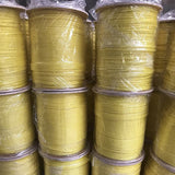 Singhal PP Rope Yellow 220m | High Tensile Strength Nylon Virgin Plastic Twist Rope | Durable, Lightweight, Weatherproof Multiuse Rope for Indoor & Outdoor – Clothes Drying, Packing, Fishing, Survey Line & More