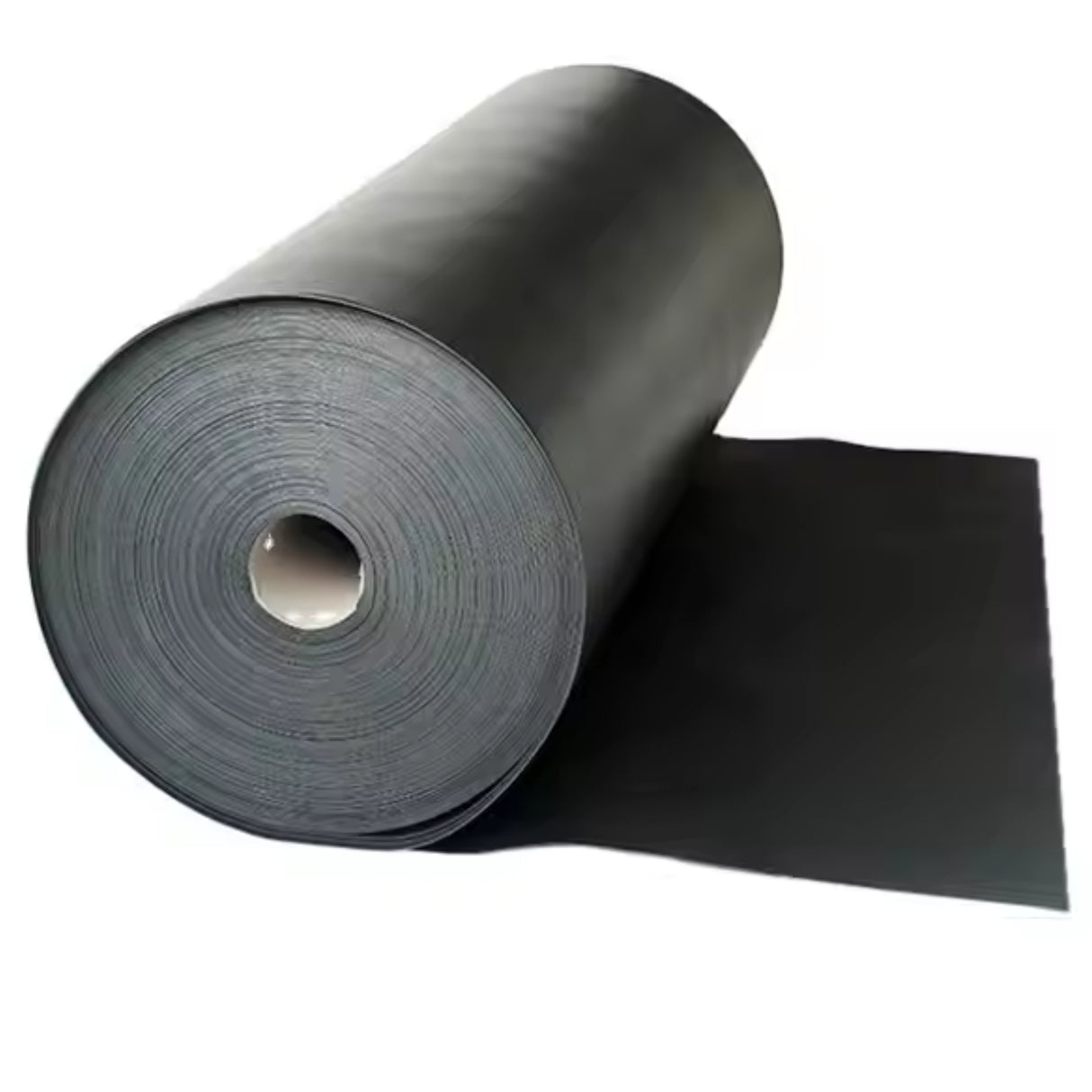 Singhal Black HDPE Sheet Roll - 2mm Thickness, 150mm Width x 210 Meter Roll - High-Density Polyethylene Sheet for Industrial & General Use