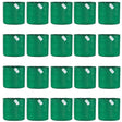 HDPE UV Protected Round Plants Grow Bags 12x12 Inch Pack of 500 PCS - Singhal Mart
