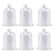 HDPE White Bags for Food Packaging – Great for Vegetables, Grains, Wheat, Rice, Sugar, and More – 24x36 Inch Size, Set of 6 Pieces - Singhal Mart