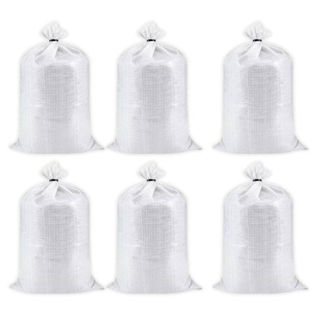 HDPE White Bags for Food Packaging – Great for Vegetables, Grains, Wheat, Rice, Sugar, and More – 24x36 Inch Size, Set of 6 Pieces - Singhal Mart