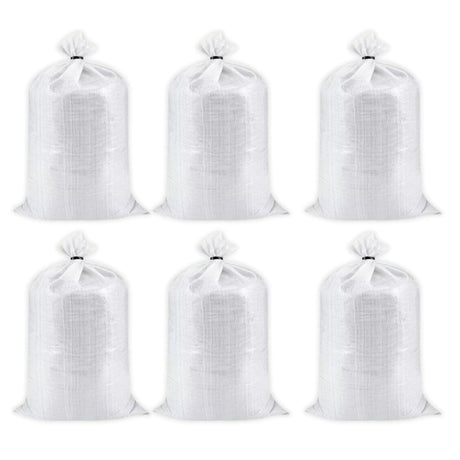 HDPE White Bags for Food Packaging – Great for Vegetables, Grains, Wheat, Rice, Sugar, and More – 24x36 Inch Size, Set of 6 Pieces - Singhal Mart