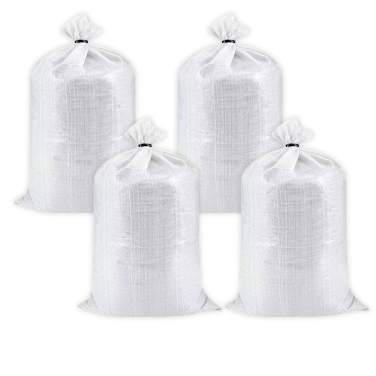 HDPE White Bags for Food Packaging – Perfect for Vegetables, Grains, Wheat, Rice, Sugar, and More – 24x36 Inch Size, Set of 4 Pieces - Singhal Mart