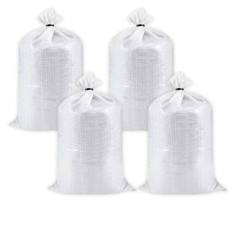 HDPE White Bags for Food Packaging – Perfect for Vegetables, Grains, Wheat, Rice, Sugar, and More – 24x36 Inch Size, Set of 4 Pieces - Singhal Mart