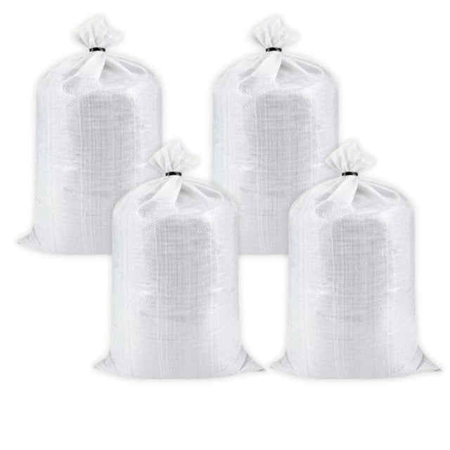 HDPE White Bags for Food Packaging – Perfect for Vegetables, Grains, Wheat, Rice, Sugar, and More – 24x36 Inch Size, Set of 4 Pieces - Singhal Mart