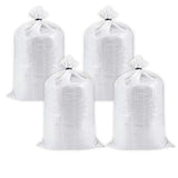 HDPE White Bags for Food Packaging – Perfect for Vegetables, Grains, Wheat, Rice, Sugar, and More – 24x36 Inch Size, Set of 4 Pieces - Singhal Mart