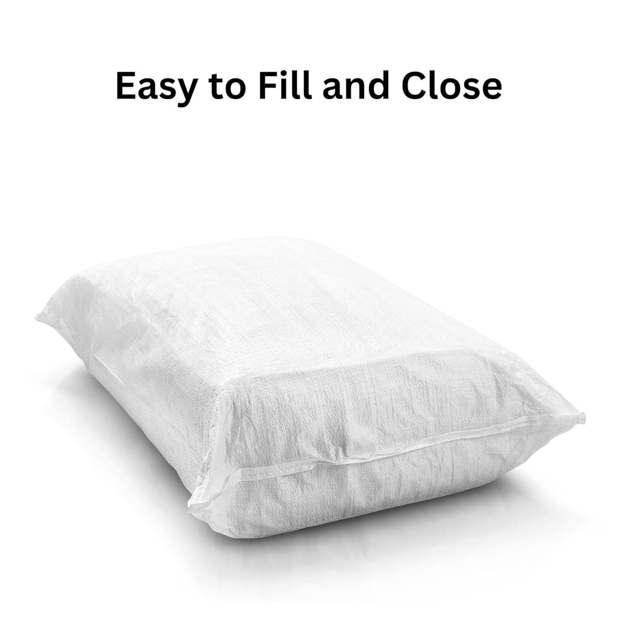 HDPE White Bags for Food Packaging – Perfect for Vegetables, Grains, Wheat, Rice, Sugar, and More – 24x36 Inch Size, Set of 4 Pieces - Singhal Mart
