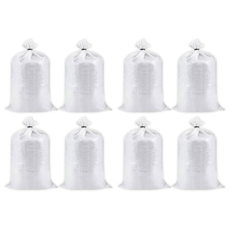 HDPE White Bags for Food Packaging – Perfect for Vegetables, Grains, Wheat, Rice, Sugar, and More – 24x36 Inch Size, Set of 8 Pieces - Singhal Mart