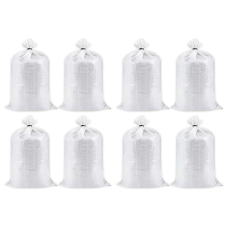 HDPE White Bags for Food Packaging – Perfect for Vegetables, Grains, Wheat, Rice, Sugar, and More – 24x36 Inch Size, Set of 8 Pieces - Singhal Mart