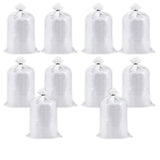 HDPE White Bags for Food Packaging – Perfect for Vegetables, Grains, Wheat, Rice, Sugar, and More – Size 24x36 Inches, Set of 10 Pieces - Singhal Mart