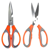 Multipurpose Kitchen Scissors – High-Grade Stainless Steel Blades for Home and Gardening. Precision Ground Edge for Versatile Use (1) - Singhal Mart