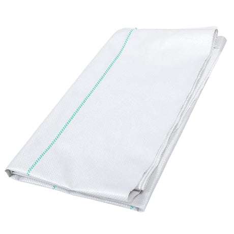 Premium Garden Weed Control Barrier Mat 4x15m - 110 GSM Heavy Duty Landscape Fabric for Gardening, Agriculture, and Outdoor Projects - White - Singhal Mart