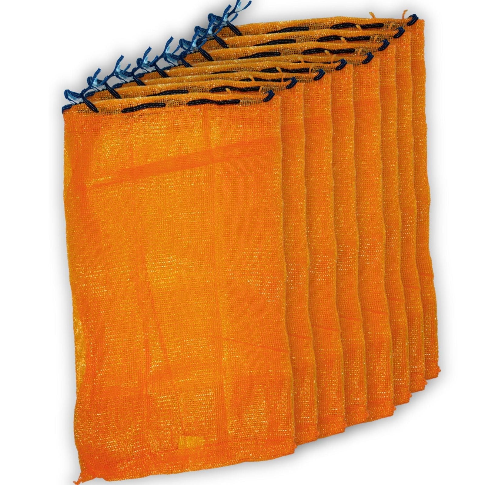 Leno Mesh Bag 20x31.5 In Storage Bag 50 Orange Singhal Mart
