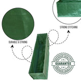 SINGHAL HDPE UV Protected Rectangular Grow Bags 60x12x12 Inches, Ideal for Terrace and Vegetable Gardening (Green) - Singhal Mart