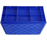 SINGHAL Versatile Plastic Storage Crate, 500x325x250 mm – Perfect for Organizing and Storing Items - Singhal Mart