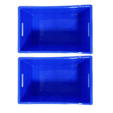 SINGHAL Versatile Plastic Storage Crate, 500x325x250 mm – Perfect for Organizing and Storing Items - Singhal Mart