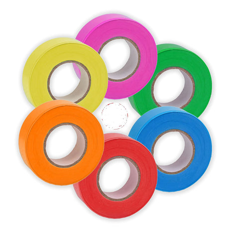 Set of 6 Colorful PVC Curling Ribbons for DIY Gifts and Crafts—Perfect for Christmas, Weddings, Birthdays, Gift Wrapping, and Party Decor - Singhal Mart