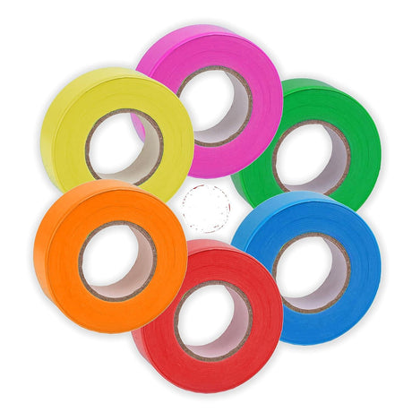 Set of 6 Colorful PVC Curling Ribbons for DIY Gifts and Crafts—Perfect for Christmas, Weddings, Birthdays, Gift Wrapping, and Party Decor - Singhal Mart