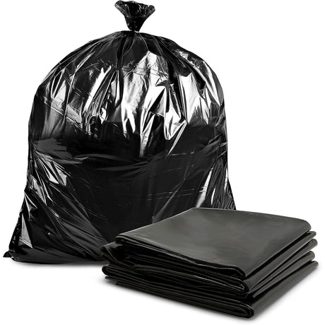 Singhal 120 Micron 18x21 Inch Garbage Bags | Pack of 25 | Medium size, durable plastic trash bags for kitchens, offices, warehouses, restaurants, and hotels - Singhal Mart